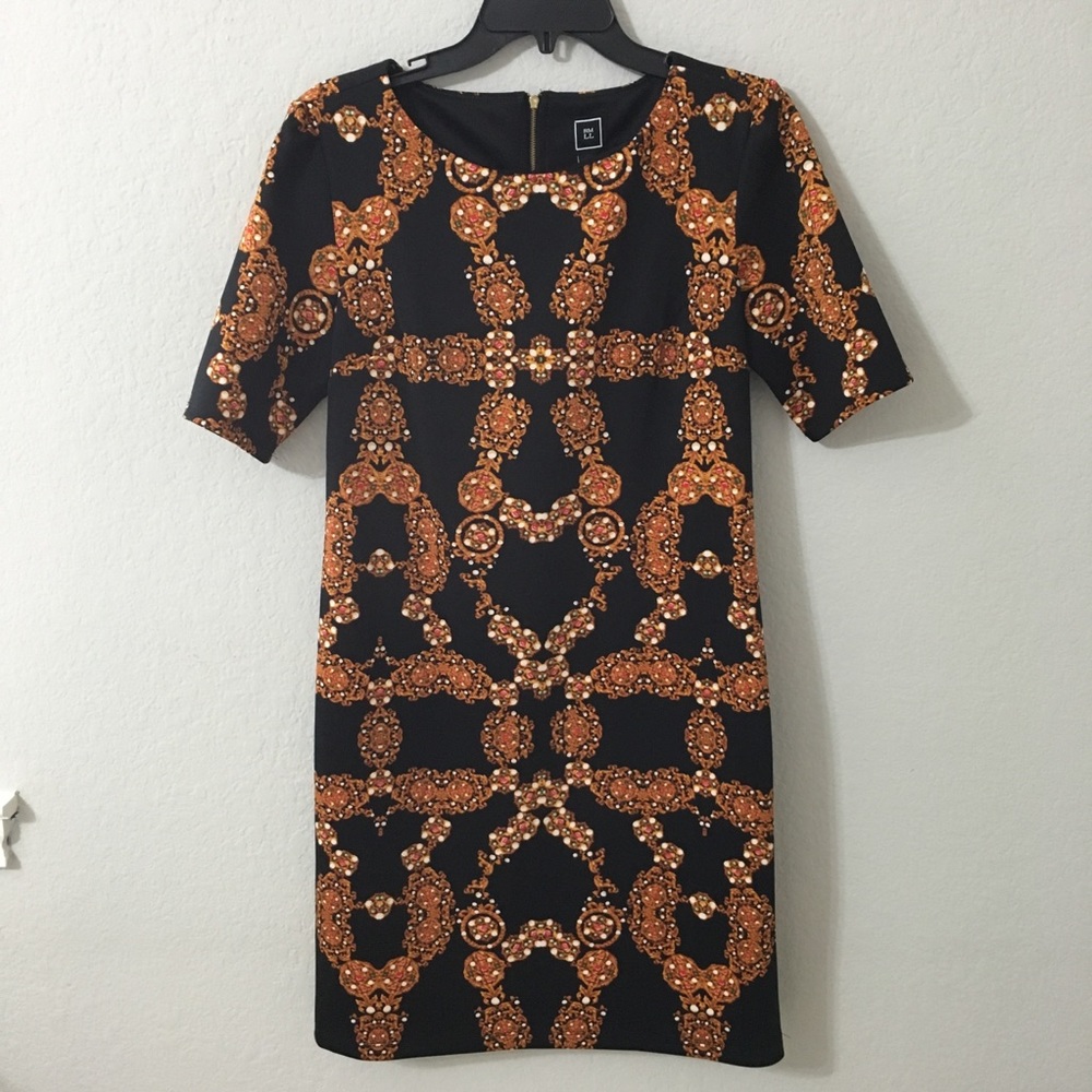 RM LL Dress w/ ornate design Sz 8